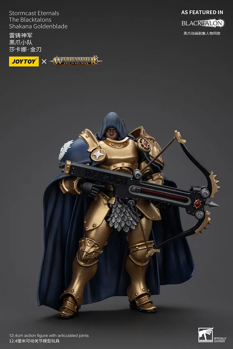 Action Figure - Shakana Goldenblade without The Aetherwing Stormcast Eternals The Blacktalons 1 18 - JOTYOY Warhammer Age of Sigmar rectangle image Action Figure Shakana Goldenblade Without The Aetherwing Stormcast Eternals The Blacktalons 1 18 Jotyoy Warhammer Age Of Sigmar Rectangle Image