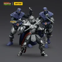 Action Figure - Shredder & Foot Clan Soldiers TMNT Nickelodeon 1 18 - JOYTOY Teenage Mutant Ninja Turtles