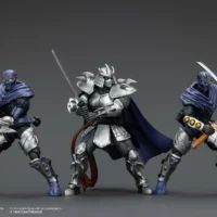 Action Figure - Shredder & Foot Clan Soldiers TMNT Nickelodeon 1 18 - JOYTOY Teenage Mutant Ninja Turtles rectangle image 1