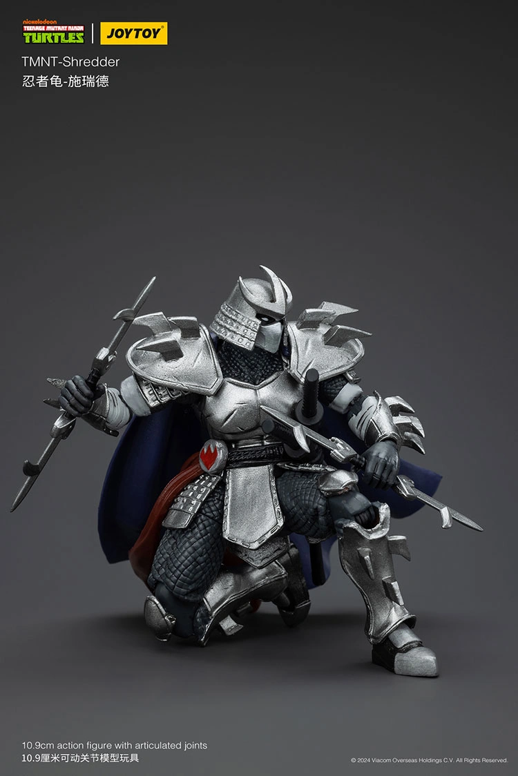 Action Figure - Shredder TMNT Nickelodeon 1 18 - JOYTOY Teenage Mutant Ninja Turtles rectangle image 7 Action Figure - Shredder TMNT Nickelodeon 1 18 - JOYTOY Teenage Mutant Ninja Turtles rectangle image 7