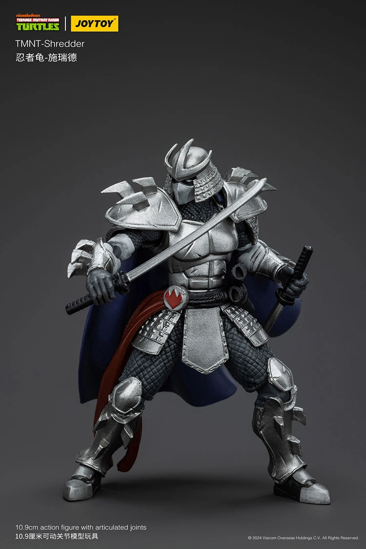 Action Figure - Shredder TMNT Nickelodeon 1 18 - JOYTOY Teenage Mutant Ninja Turtles rectangle image 8 Action Figure - Shredder TMNT Nickelodeon 1 18 - JOYTOY Teenage Mutant Ninja Turtles rectangle image 8