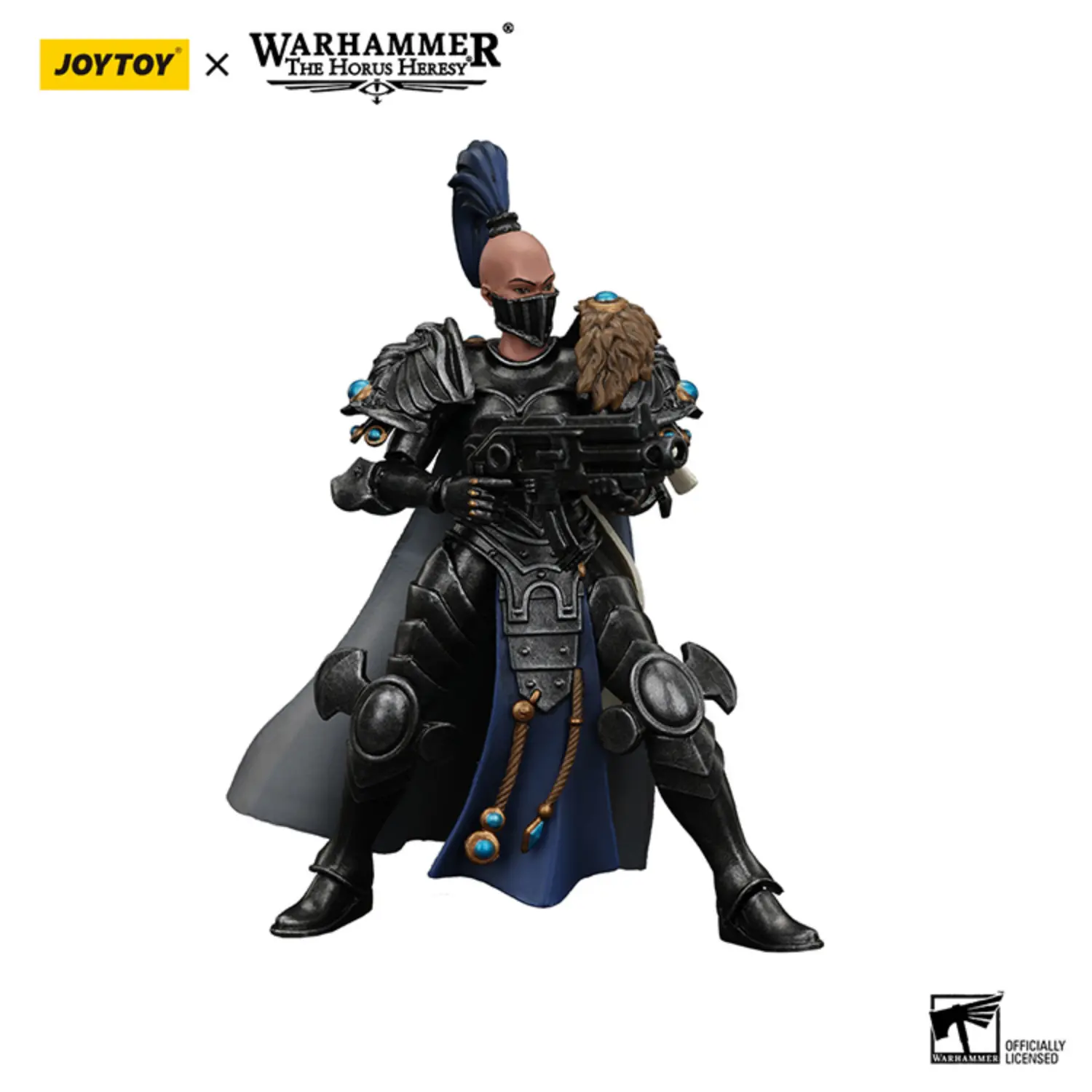 Action Figure Sisters Of Silence Argent Lynx Vigilator 1 18 Jotyoy Warhammer The Horus Heresy In White Background 3