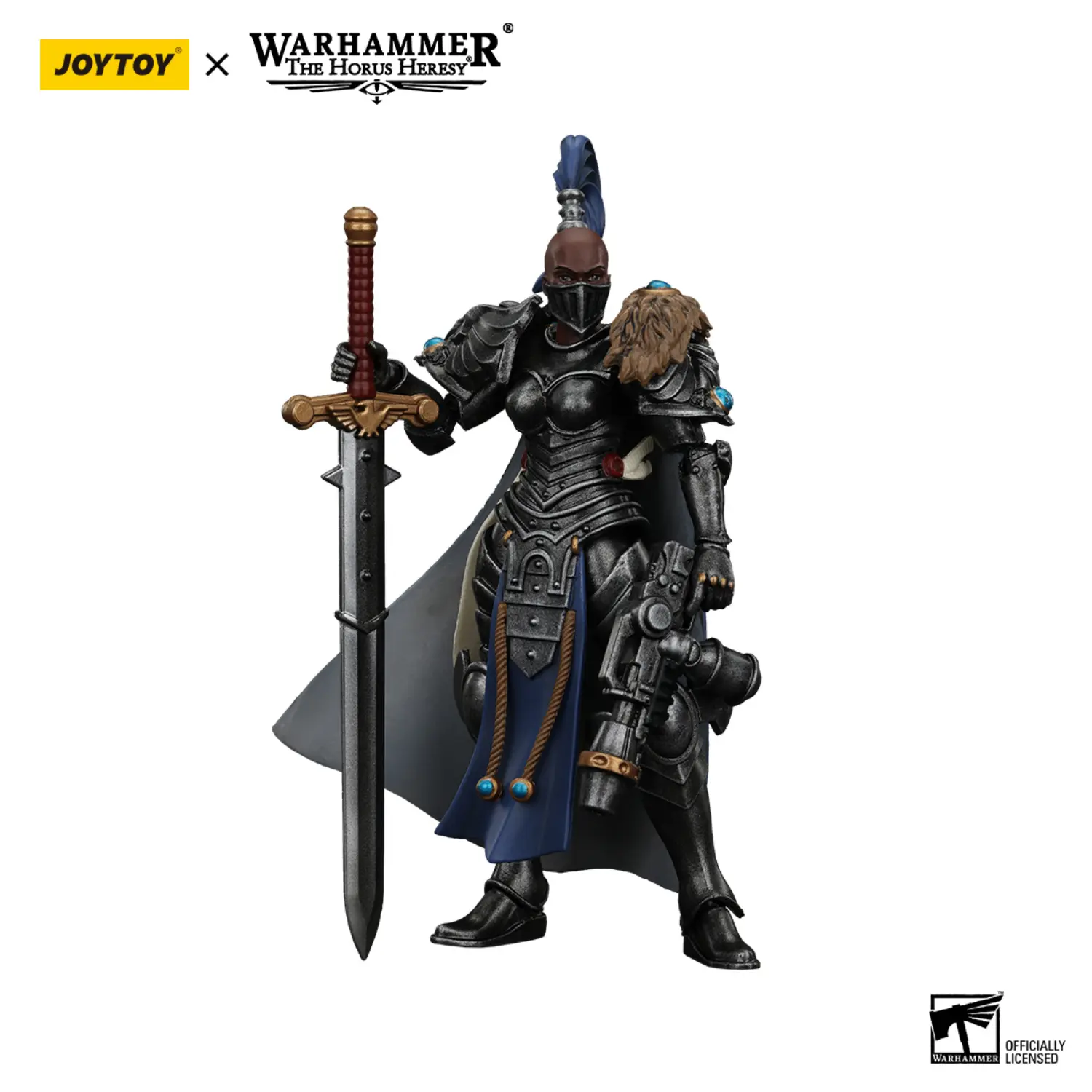 Action Figure Sisters Of Silence Argent Lynx Vigilator 2 1 18 Jotyoy Warhammer The Horus Heresy In White Background 1