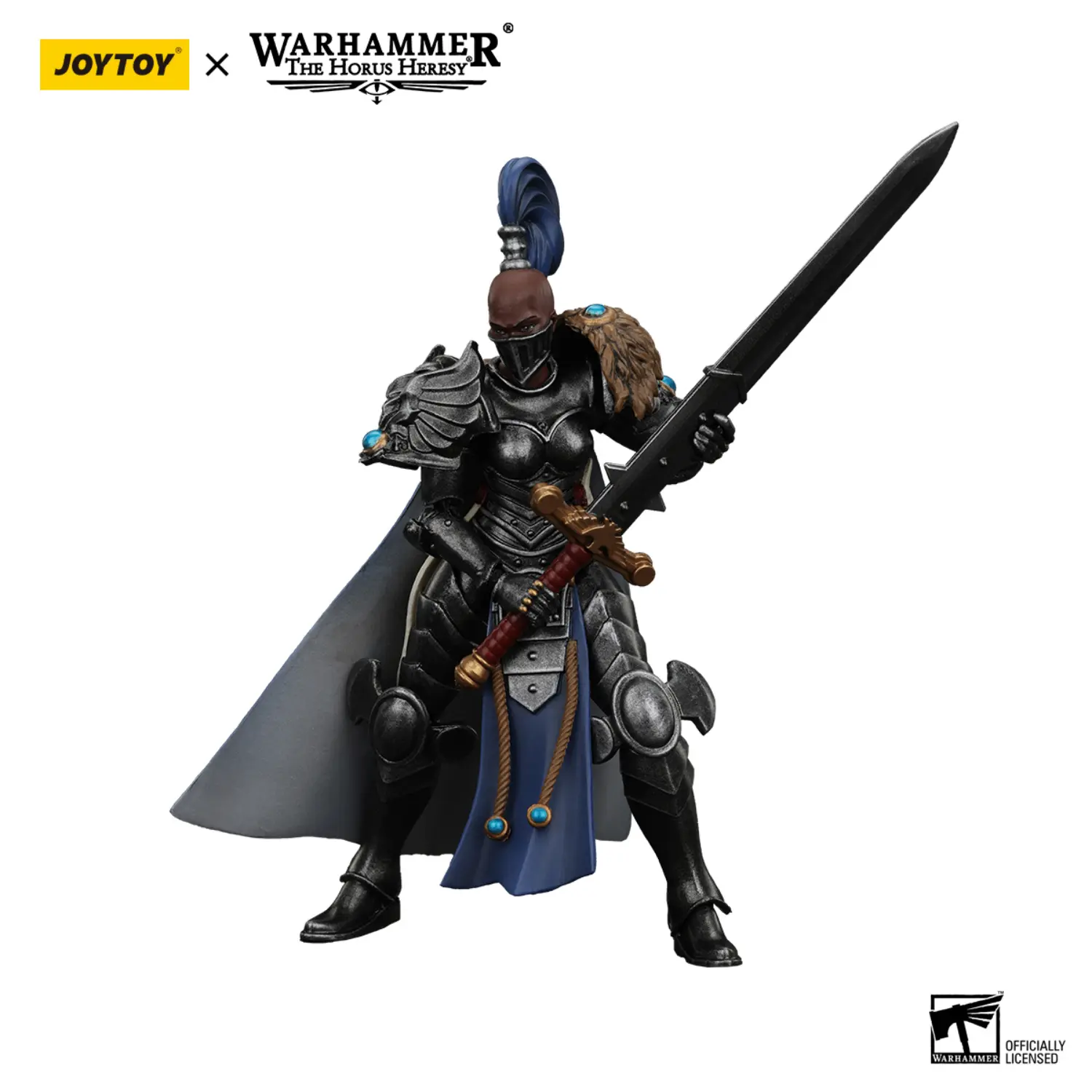 Action Figure Sisters Of Silence Argent Lynx Vigilator 2 1 18 Jotyoy Warhammer The Horus Heresy In White Background 2