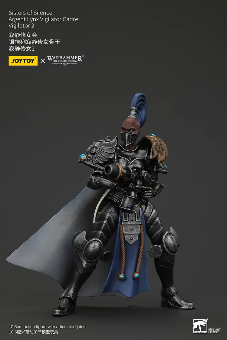 Action Figure Sisters Of Silence Argent Lynx Vigilator 2 1 18 Jotyoy Warhammer The Horus Heresy Rectangle Image 2