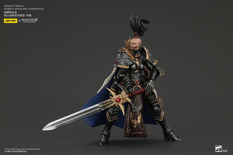 Action Figure Sisters Of Silence Knight Commander Jenetia Krole 1 18 Jotyoy Warhammer The Horus Heresy Rectangle Image 4