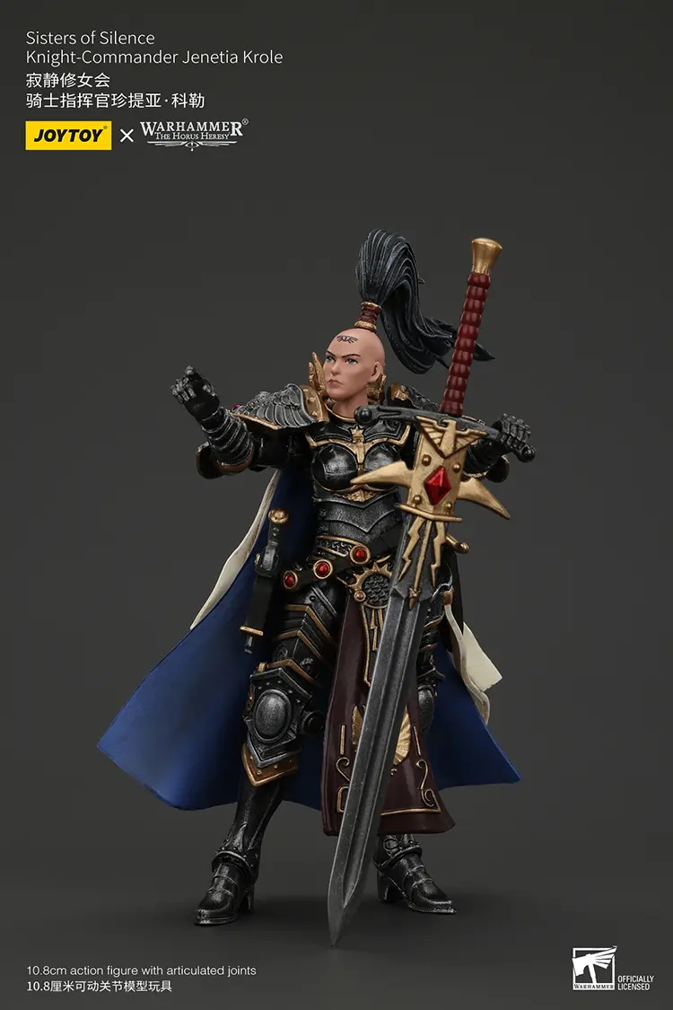 Action Figure Sisters Of Silence Knight Commander Jenetia Krole 1 18 Jotyoy Warhammer The Horus Heresy Rectangle Image 6
