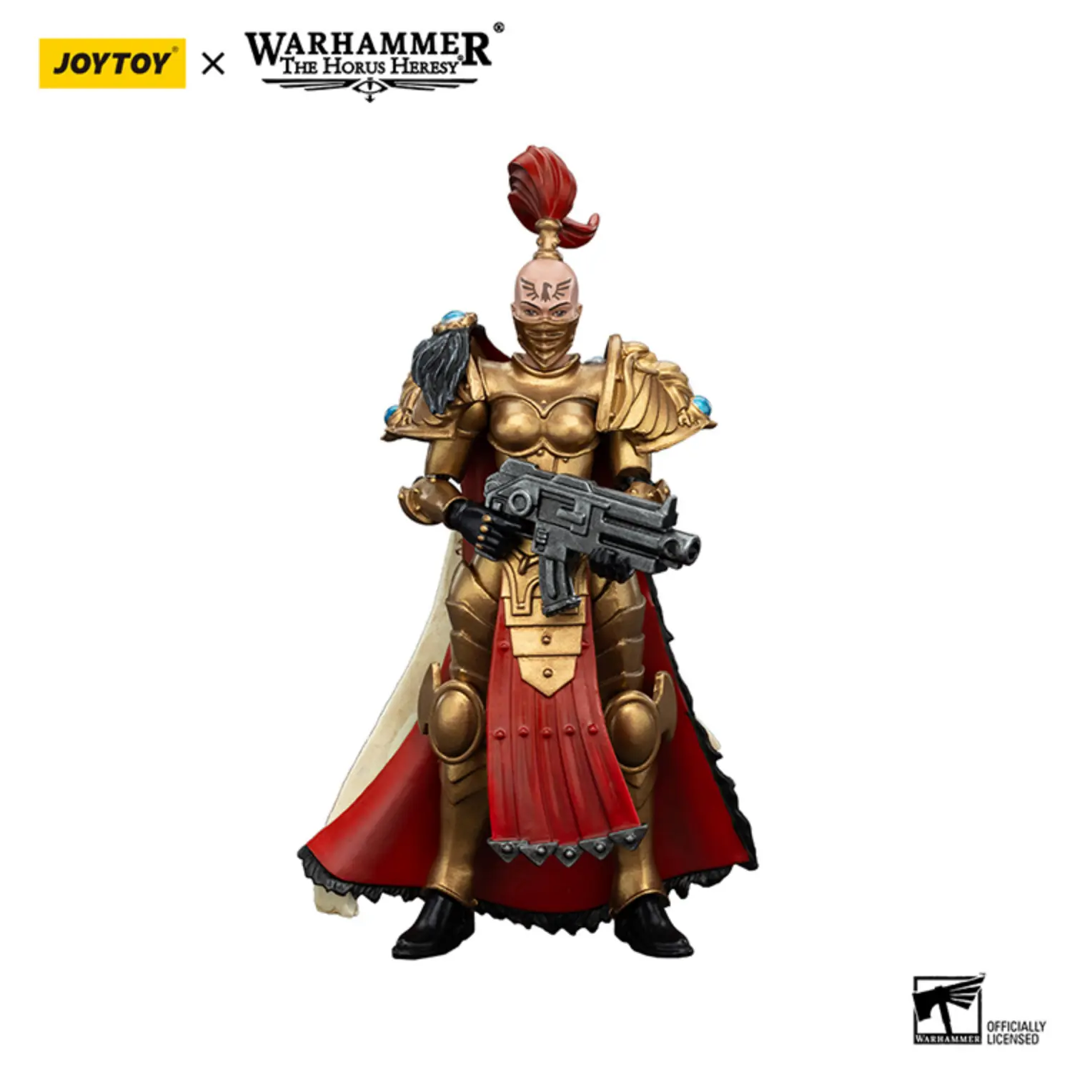 Action Figure Sisters Of Silence White Falcons Vigilator 1 1 18 Jotyoy Warhammer The Horus Heresy In White Background 1
