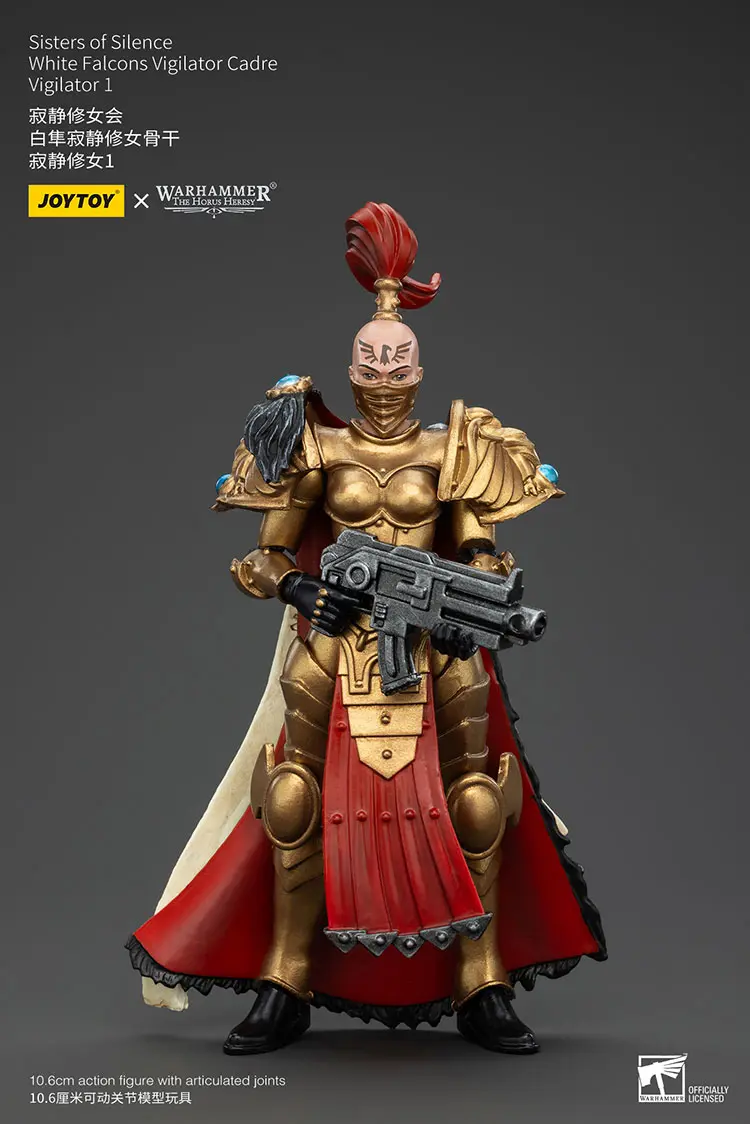 Action Figure Sisters Of Silence White Falcons Vigilator 1 1 18 Jotyoy Warhammer The Horus Heresy Rectangle Image 1