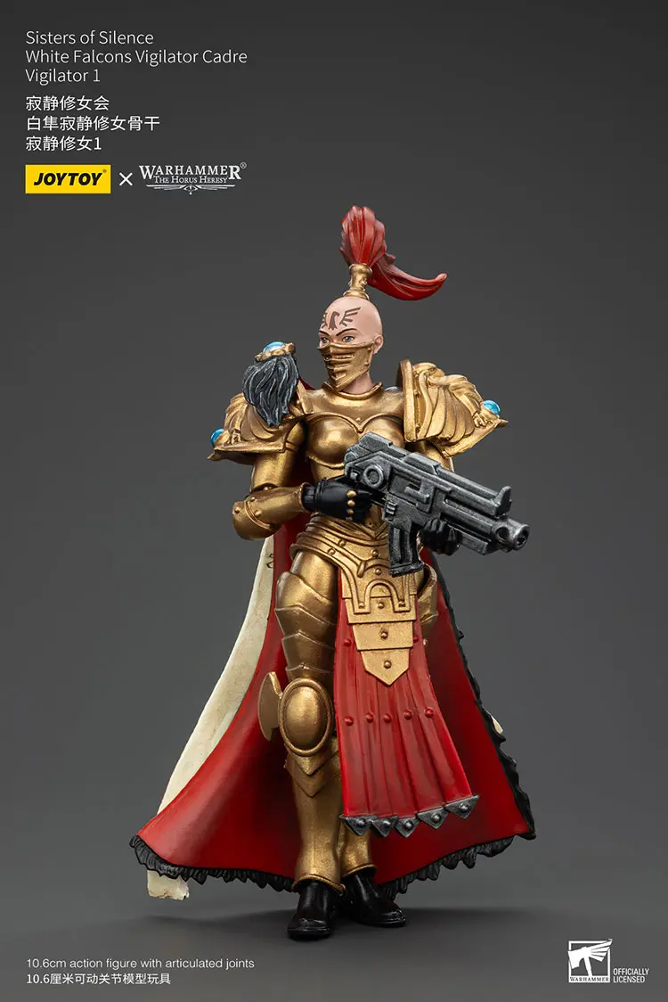 Action Figure Sisters Of Silence White Falcons Vigilator 1 1 18 Jotyoy Warhammer The Horus Heresy Rectangle Image 2