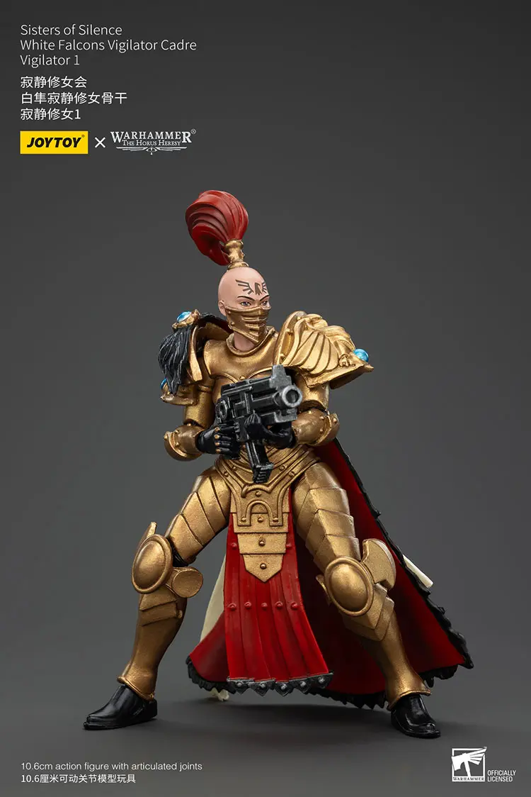 Action Figure Sisters Of Silence White Falcons Vigilator 1 1 18 Jotyoy Warhammer The Horus Heresy Rectangle Image 4
