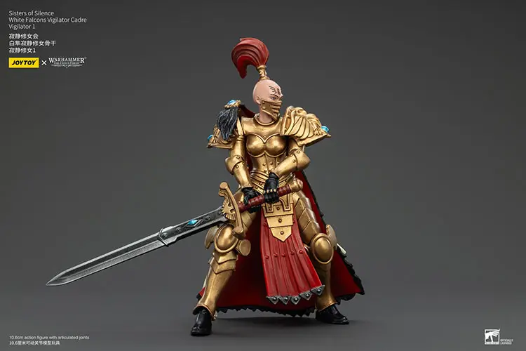 Action Figure Sisters Of Silence White Falcons Vigilator 1 1 18 Jotyoy Warhammer The Horus Heresy Rectangle Image 6