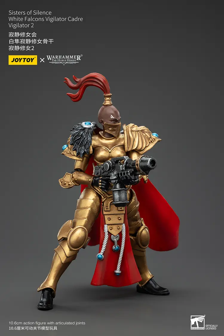 Action Figure - Sisters of Silence White Falcons Vigilator 2 1 18 - JOTYOY Warhammer The Horus Heresy rectangle image 4 Action Figure Sisters Of Silence White Falcons Vigilator 2 1 18 Jotyoy Warhammer The Horus Heresy Rectangle Image 4
