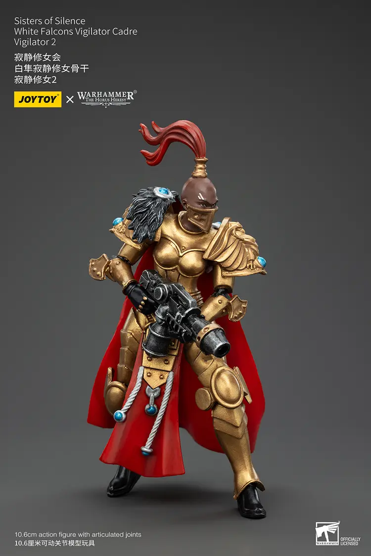 Action Figure - Sisters of Silence White Falcons Vigilator 2 1 18 - JOTYOY Warhammer The Horus Heresy rectangle image 5 Action Figure Sisters Of Silence White Falcons Vigilator 2 1 18 Jotyoy Warhammer The Horus Heresy Rectangle Image 5
