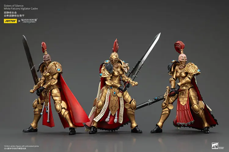 Action Figure - Sisters of Silence White Falcons Vigilator Cadre 1 18 - JOTYOY Warhammer The Horus Heresy rectangle image 1 Action Figure Sisters Of Silence White Falcons Vigilator Cadre 1 18 Jotyoy Warhammer The Horus Heresy Rectangle Image 1