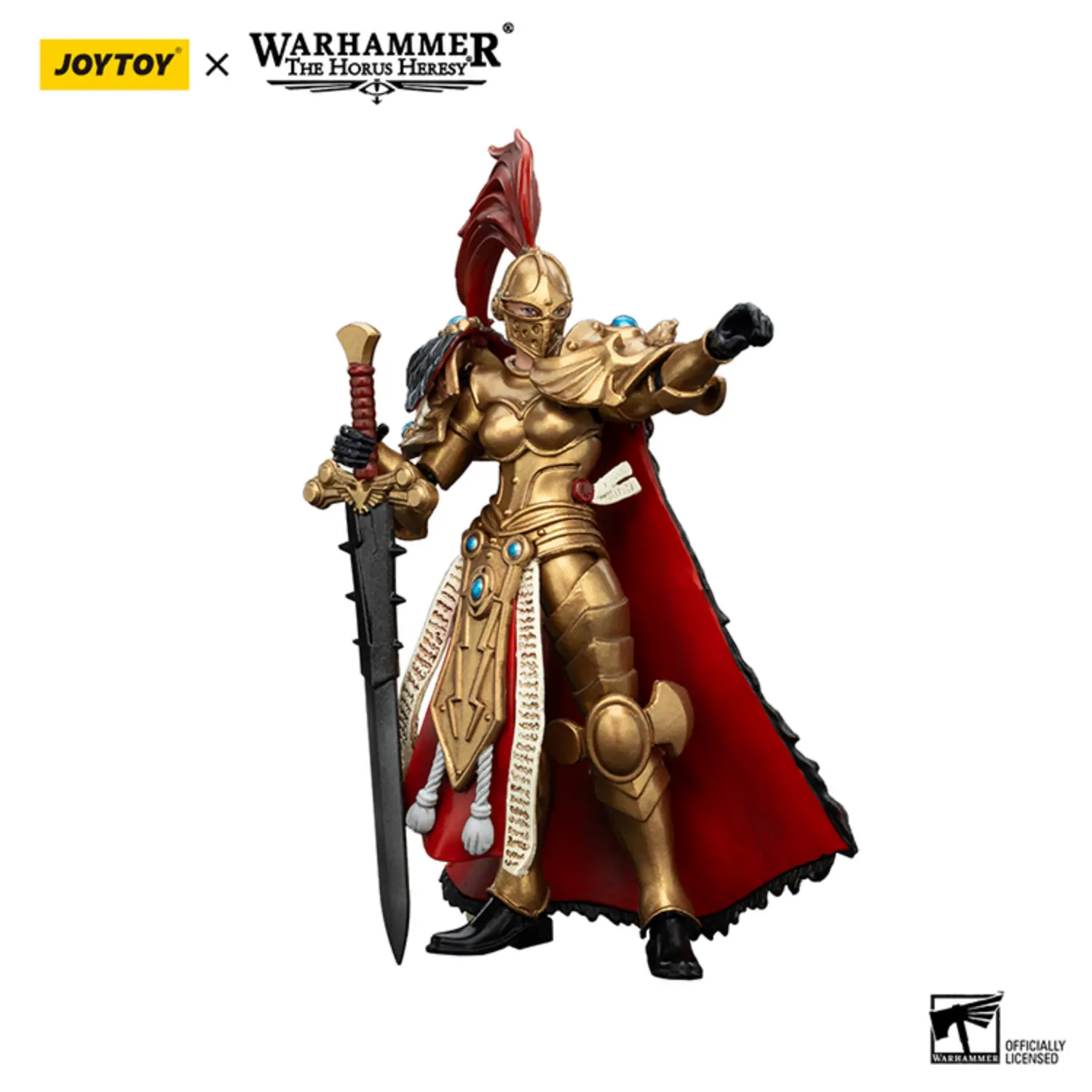 Action Figure - Sisters of Silence White Falcons Vigilator Mistress 1 18 - JOTYOY Warhammer The Horus Heresy in white background 2 Action Figure Sisters Of Silence White Falcons Vigilator Mistress 1 18 Jotyoy Warhammer The Horus Heresy In White Background 2