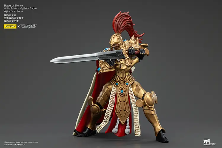 Action Figure - Sisters of Silence White Falcons Vigilator Mistress 1 18 - JOTYOY Warhammer The Horus Heresy rectangle image 4 Action Figure Sisters Of Silence White Falcons Vigilator Mistress 1 18 Jotyoy Warhammer The Horus Heresy Rectangle Image 4