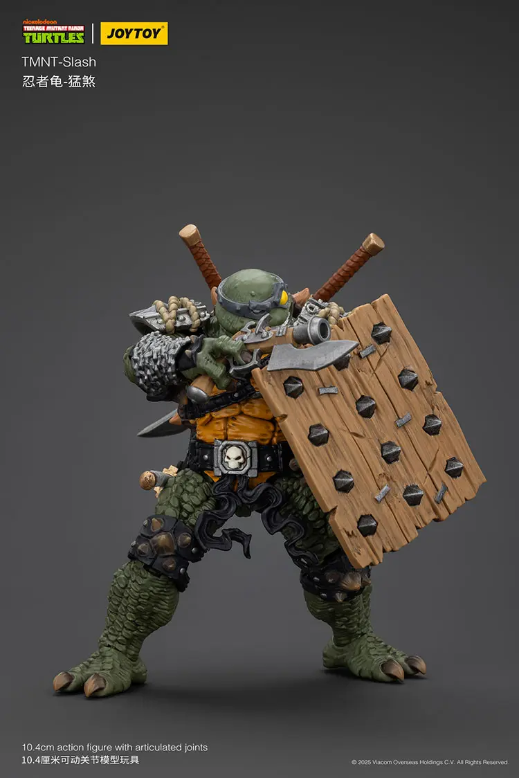 Action Figure - Slash TMNT Nickelodeon 1 18 - JOYTOY Teenage Mutant Ninja Turtles rectangle image 7 Action Figure Slash Tmnt Nickelodeon 1 18 Joytoy Teenage Mutant Ninja Turtles Rectangle Image 7