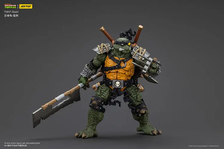 Action Figure - Slash TMNT Nickelodeon 1 18 - JOYTOY Teenage Mutant Ninja Turtles rectangle image 9 Action Figure Slash Tmnt Nickelodeon 1 18 Joytoy Teenage Mutant Ninja Turtles Rectangle Image 9