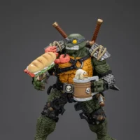 Action Figure - Slash eating breads TMNT Nickelodeon 1 18 - JOYTOY Teenage Mutant Ninja Turtles rectangle image Action Figure Slash Eating Breads Tmnt Nickelodeon 1 18 Joytoy Teenage Mutant Ninja Turtles Rectangle Image