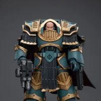 Action Figure Sons Of Horus Legion Praetor In Cataphractii Terminator Armour 1 18 Jotyoy Warhammer The Horus Heresy Rectangle Image 1