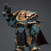 Action Figure Sons Of Horus Legion Praetor In Cataphractii Terminator Armour 1 18 Jotyoy Warhammer The Horus Heresy Rectangle Image 2