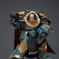 Action Figure Sons Of Horus Legion Praetor In Cataphractii Terminator Armour 1 18 Jotyoy Warhammer The Horus Heresy Rectangle Image 4