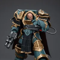 Action Figure Sons Of Horus Legion Praetor In Cataphractii Terminator Armour 1 18 Jotyoy Warhammer The Horus Heresy Rectangle Image 5