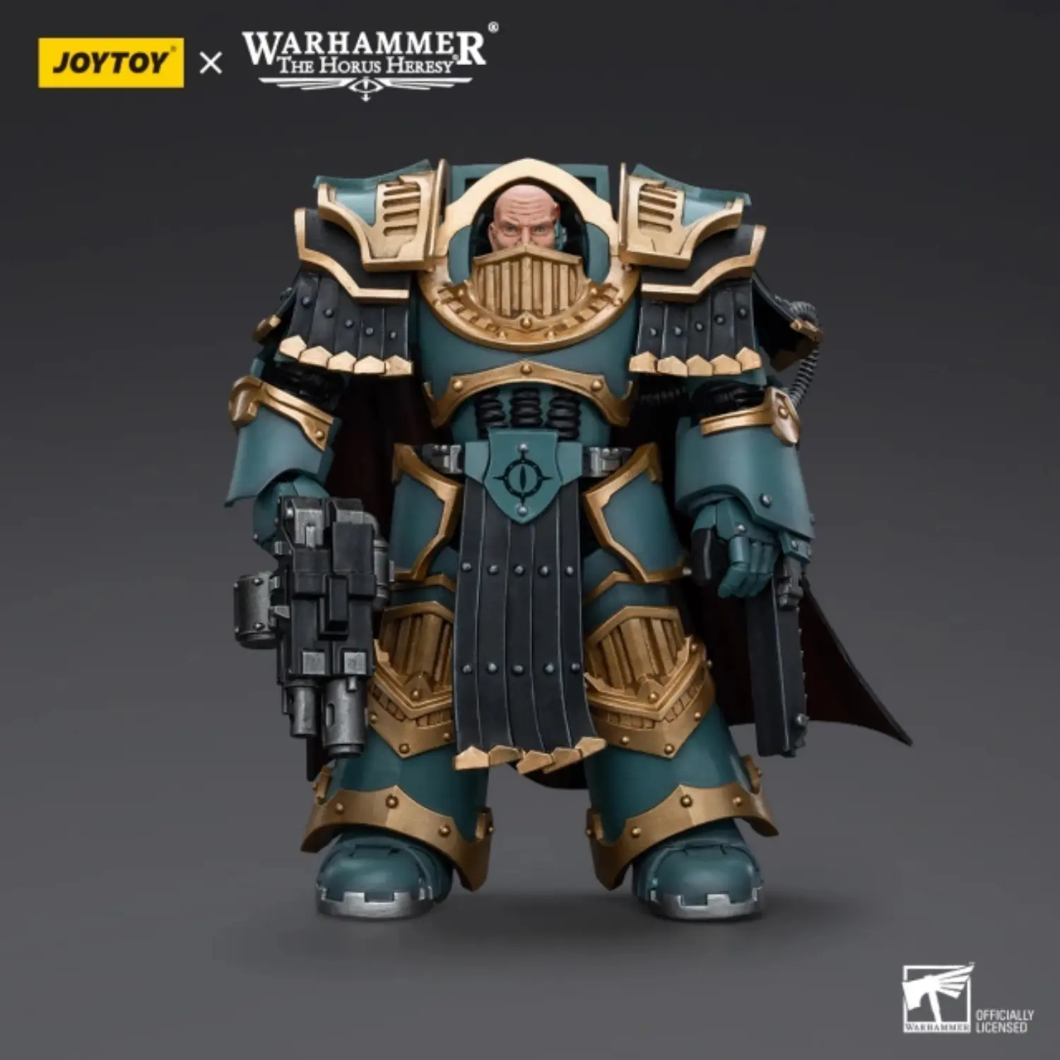 Action Figure Sons Of Horus Legion Praetor In Cataphractii Terminator Armour 1 18 Jotyoy Warhammer The Horus Heresy