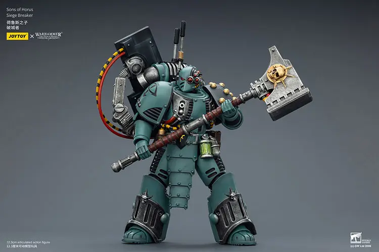Action Figure - Sons of Horus Siege Breaker 1 18 - JOTYOY Warhammer The Horus Heresy rectangle image 4 Action Figure Sons Of Horus Siege Breaker 1 18 Jotyoy Warhammer The Horus Heresy Rectangle Image 4