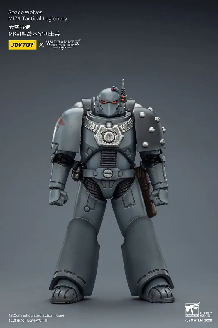 Action Figure - Space Wolves MKVI Tactical Legionary 1 18 - JOTYOY Warhammer The Horus Heresy rectangle image 1 Action Figure Space Wolves Mkvi Tactical Legionary 1 18 Jotyoy Warhammer The Horus Heresy Rectangle Image 1