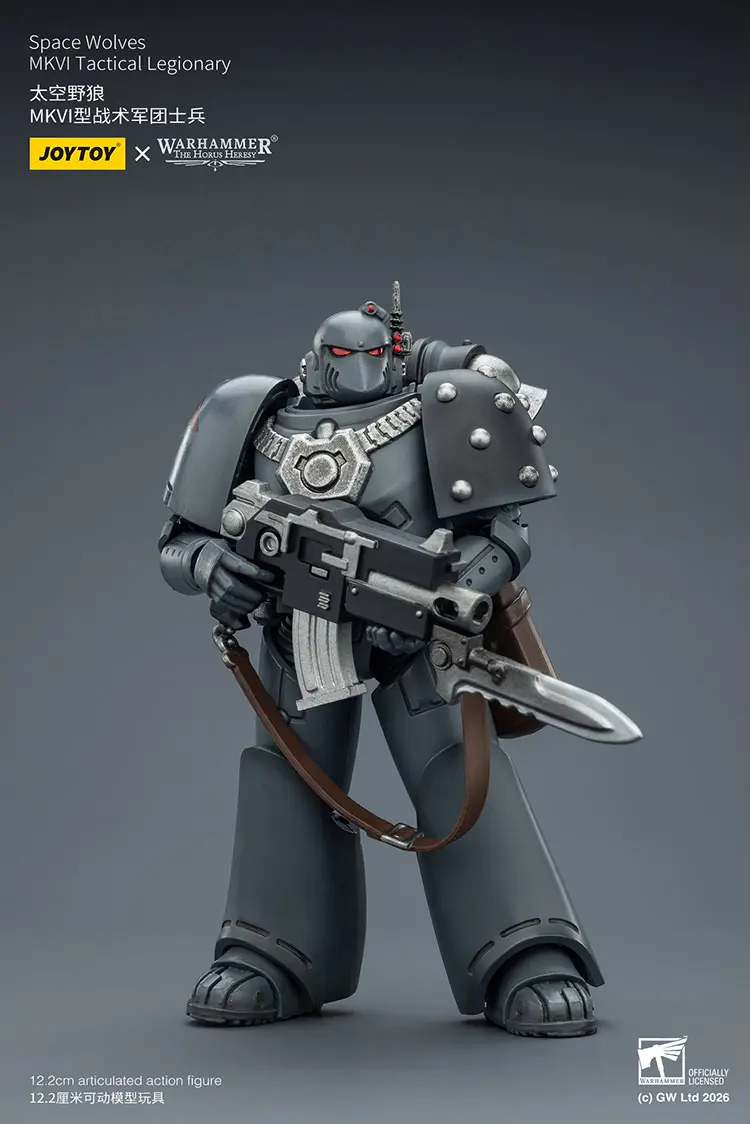 Action Figure - Space Wolves MKVI Tactical Legionary 1 18 - JOTYOY Warhammer The Horus Heresy rectangle image 3 Action Figure Space Wolves Mkvi Tactical Legionary 1 18 Jotyoy Warhammer The Horus Heresy Rectangle Image 3