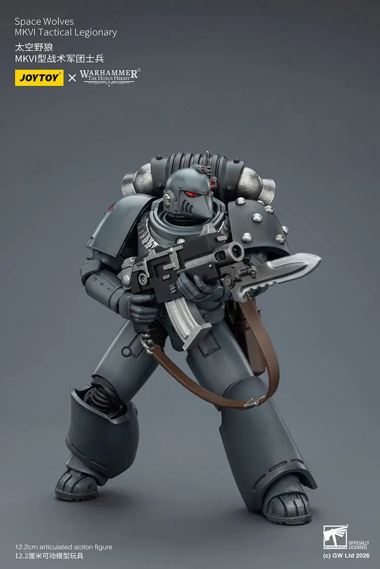 Action Figure - Space Wolves MKVI Tactical Legionary 1 18 - JOTYOY Warhammer The Horus Heresy rectangle image 7 Action Figure Space Wolves Mkvi Tactical Legionary 1 18 Jotyoy Warhammer The Horus Heresy Rectangle Image 7