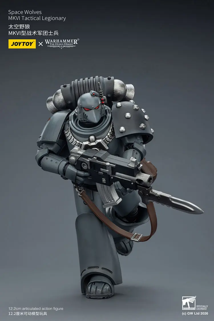Action Figure - Space Wolves MKVI Tactical Legionary 1 18 - JOTYOY Warhammer The Horus Heresy rectangle image 8 Action Figure Space Wolves Mkvi Tactical Legionary 1 18 Jotyoy Warhammer The Horus Heresy Rectangle Image 8