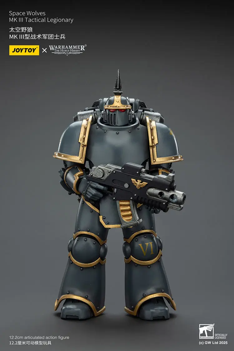 Action Figure - Space Wolves MkIII Tactical Legionary 1 18 - JOTYOY Warhammer The Horus Heresy rectangle image 2 Action Figure Space Wolves Mkiii Tactical Legionary 1 18 Jotyoy Warhammer The Horus Heresy Rectangle Image 2