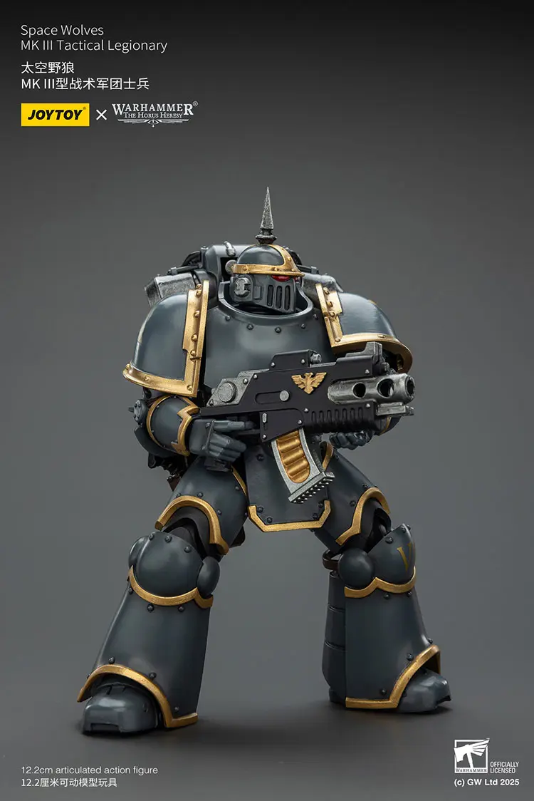 Action Figure - Space Wolves MkIII Tactical Legionary 1 18 - JOTYOY Warhammer The Horus Heresy rectangle image 4 Action Figure Space Wolves Mkiii Tactical Legionary 1 18 Jotyoy Warhammer The Horus Heresy Rectangle Image 4