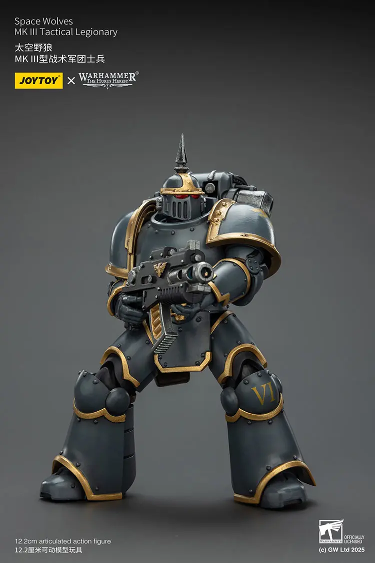 Action Figure - Space Wolves MkIII Tactical Legionary 1 18 - JOTYOY Warhammer The Horus Heresy rectangle image 5 Action Figure Space Wolves Mkiii Tactical Legionary 1 18 Jotyoy Warhammer The Horus Heresy Rectangle Image 5