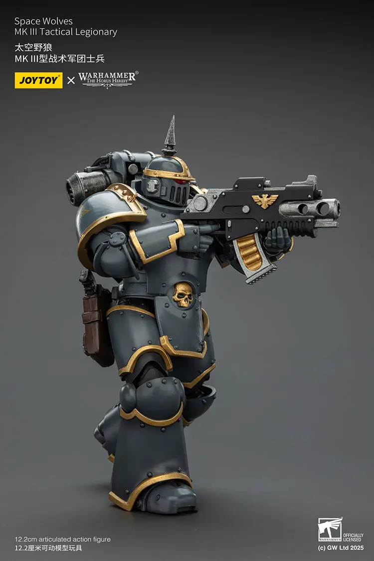 Action Figure - Space Wolves MkIII Tactical Legionary 1 18 - JOTYOY Warhammer The Horus Heresy rectangle image 8 Action Figure Space Wolves Mkiii Tactical Legionary 1 18 Jotyoy Warhammer The Horus Heresy Rectangle Image 8