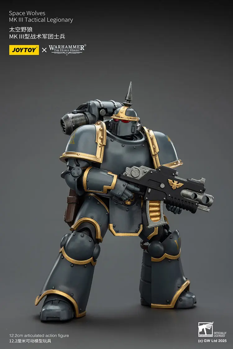 Action Figure - Space Wolves MkIII Tactical Legionary 1 18 - JOTYOY Warhammer The Horus Heresy rectangle image 9 Action Figure Space Wolves Mkiii Tactical Legionary 1 18 Jotyoy Warhammer The Horus Heresy Rectangle Image 9