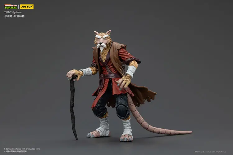 Action Figure - Splinter with Baby Turtles TMNT Nickelodeon 1 18 - JOYTOY Teenage Mutant Ninja Turtles rectangle image 2 Action Figure Splinter With Baby Turtles Tmnt Nickelodeon 1 18 Joytoy Teenage Mutant Ninja Turtles Rectangle Image 2
