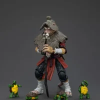 Action Figure - Splinter with Baby Turtles TMNT Nickelodeon 1 18 - JOYTOY Teenage Mutant Ninja Turtles rectangle image 9 Action Figure Splinter With Baby Turtles Tmnt Nickelodeon 1 18 Joytoy Teenage Mutant Ninja Turtles Rectangle Image 9