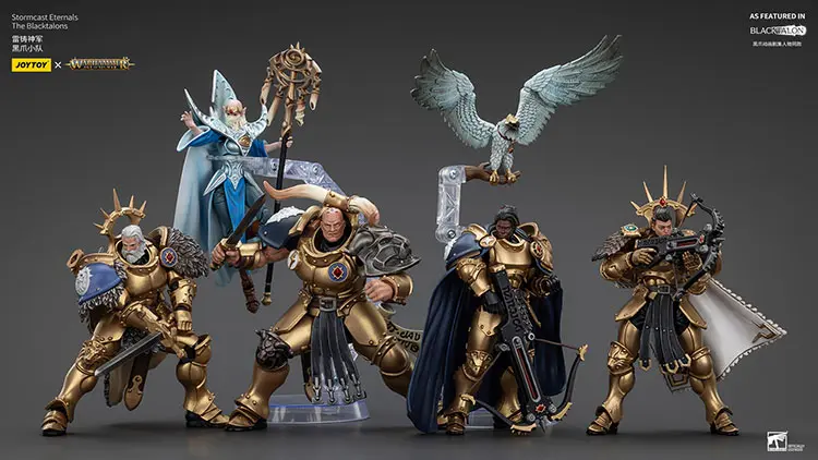 Action Figure Stormcast Eternals The Blacktalons Warband 1 18 Jotyoy Warhammer Age Of Sigmar Rectangle Image 1
