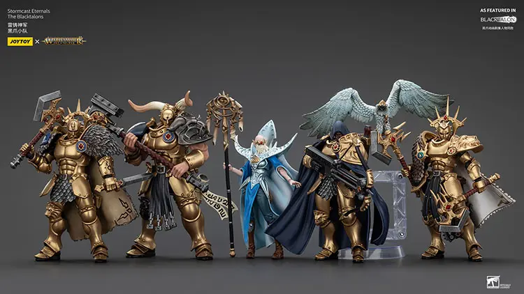 Action Figure Stormcast Eternals The Blacktalons Warband 1 18 Jotyoy Warhammer Age Of Sigmar Rectangle Image 2