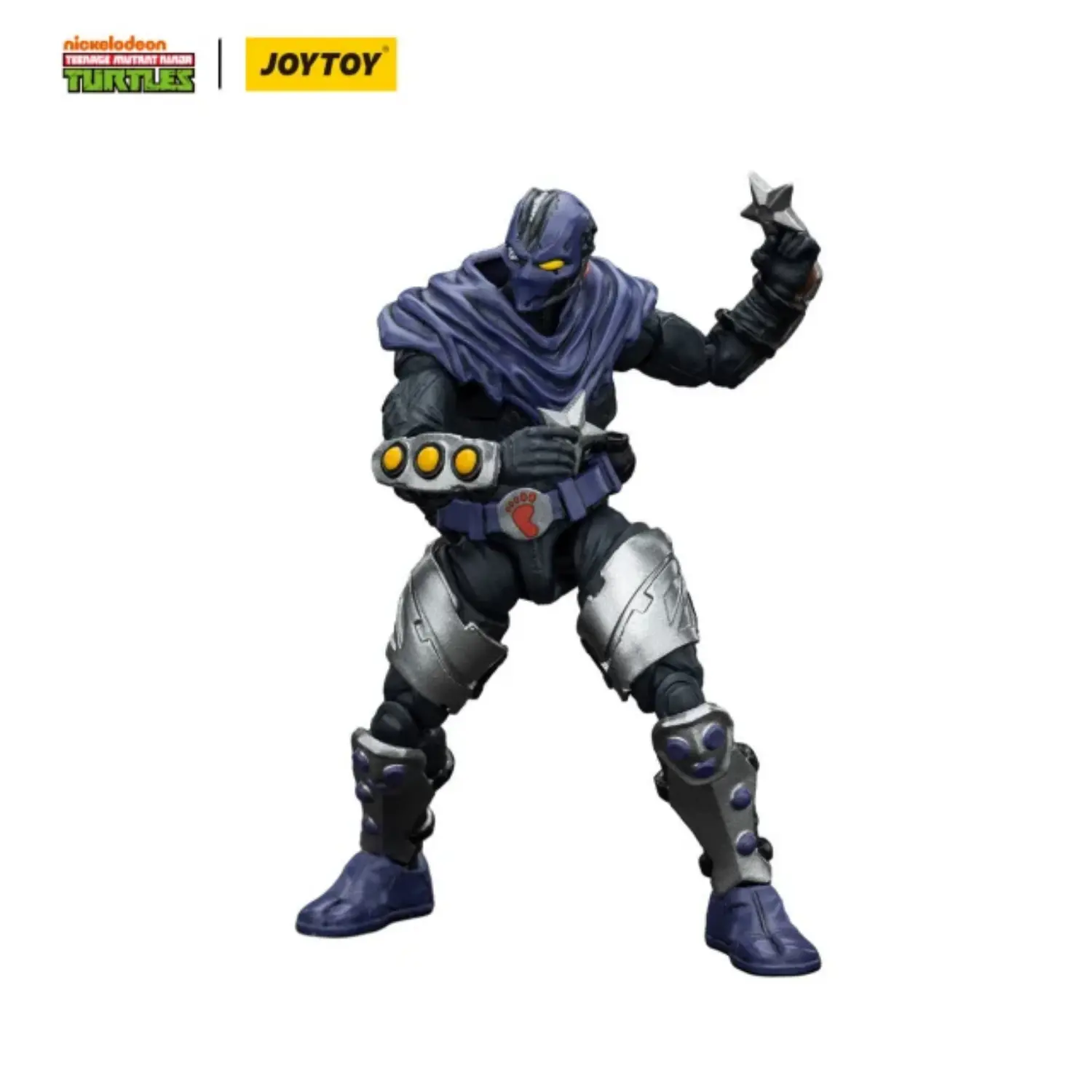 Action Figure - TMNT Foot Clan B TMNT Nickelodeon 1 18 - JOYTOY Teenage Mutant Ninja Turtles in white background 4 Action Figure - TMNT Foot Clan B TMNT Nickelodeon 1 18 - JOYTOY Teenage Mutant Ninja Turtles in white background 4