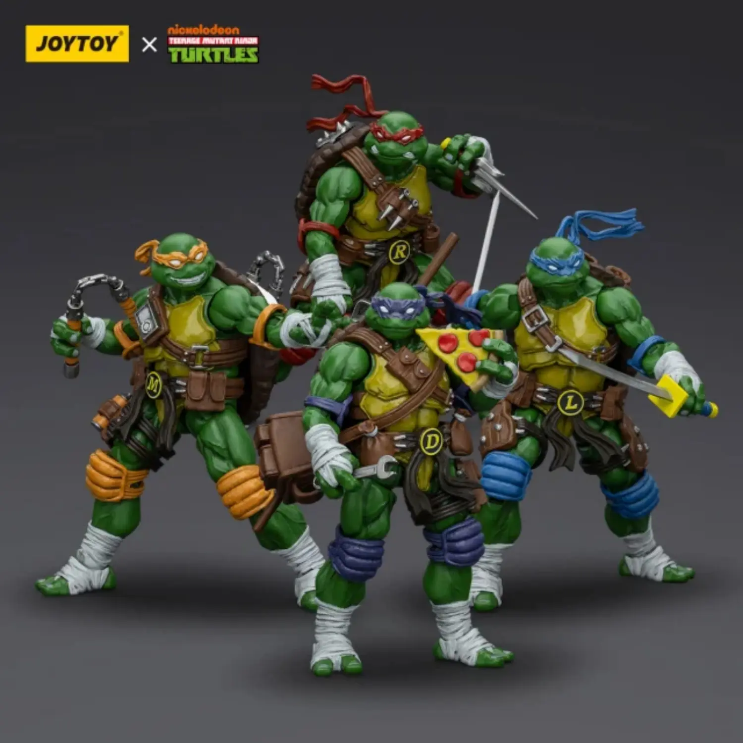 Action Figure - Teenage Mutant Ninja Turtles 4-Pack set 1 18 - JOYTOY TMNT