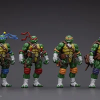 Action Figure - Teenage Mutant Ninja Turtles 4-Pack set 1 18 - JOYTOY TMNT rectangle image 7
