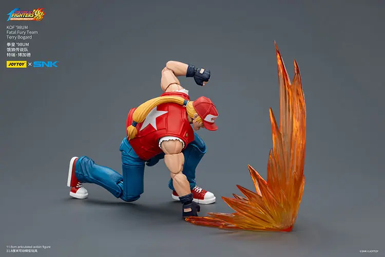 Action Figure - Terry Bogard KOF _98 UM Fatal Fury Team SNK 1 18 - JOYTOY The King of Fighters figthing 2 rectangle image Action Figure - Terry Bogard KOF '98 UM Fatal Fury Team SNK 1/18 - JOYTOY The King of Fighters