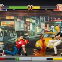 Action Figure - Terry Bogard KOF _98 UM Fatal Fury Team SNK 1 18 - JOYTOY The King of Fighters on the game rectangle image Action Figure - Terry Bogard KOF '98 UM Fatal Fury Team SNK 1/18 - JOYTOY The King of Fighters