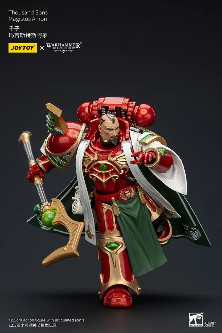 Action Figure Thousand Sons Magistus Amon 1 18 Jotyoy Warhammer The Horus Heresy Rectangle Image 3