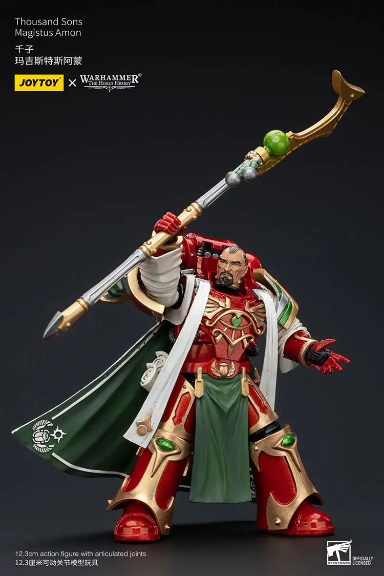 Action Figure Thousand Sons Magistus Amon 1 18 Jotyoy Warhammer The Horus Heresy Rectangle Image 4